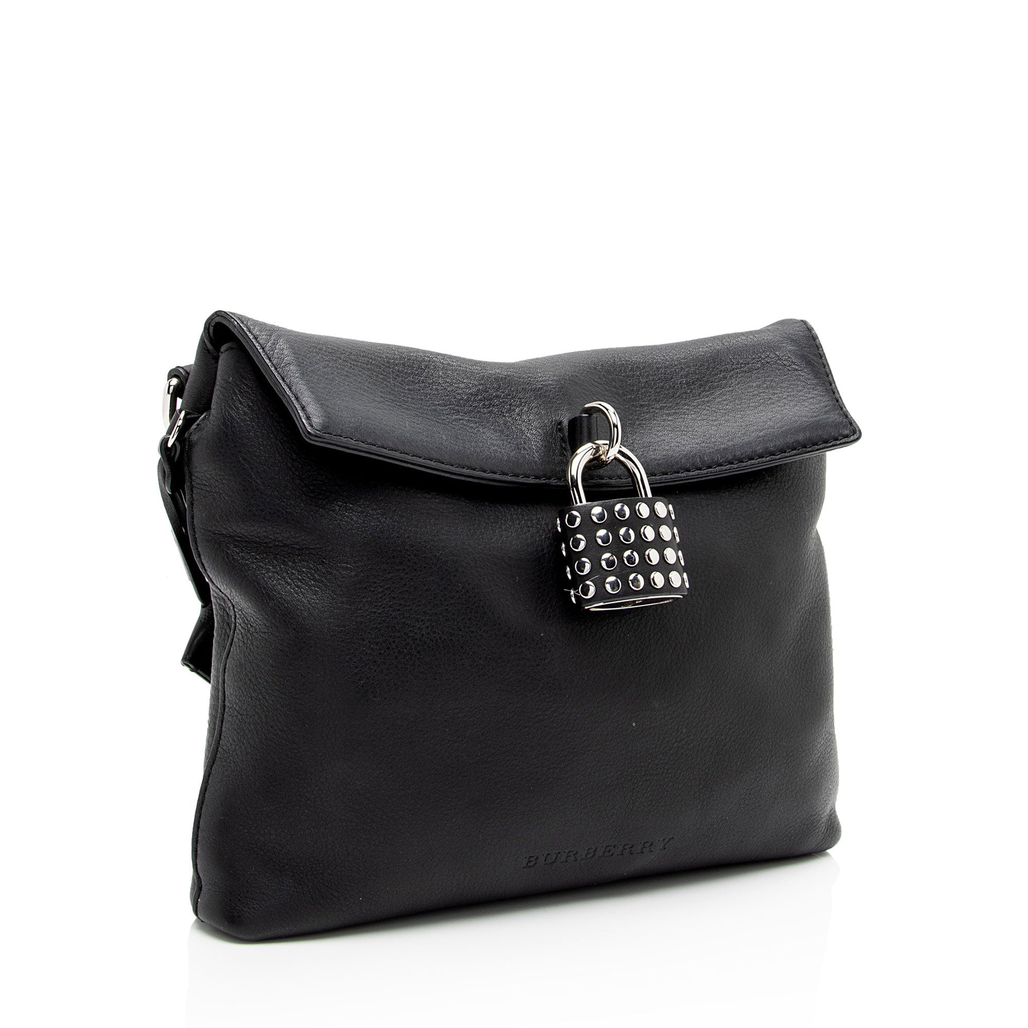 Burberry Leather Dalston Shoulder Bag (SHF-G3vTeF)