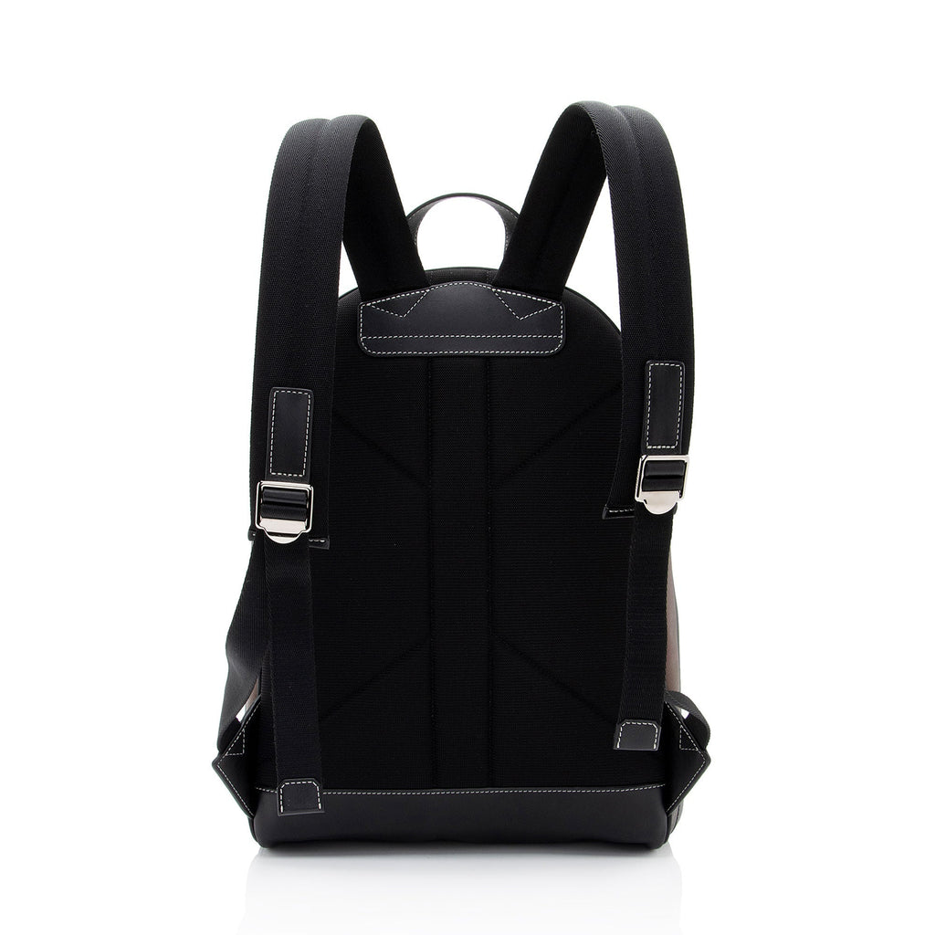 Burberry E-Canvas House Check Jett Backpack (SHF-qMCEAL)