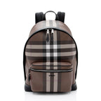 Burberry E-Canvas House Check Jett Backpack (SHF-qMCEAL)