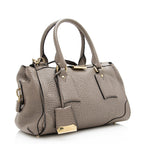 Burberry Leather Gladstone Small Satchel (SHF-19997)
