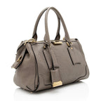 Burberry Leather Gladstone Small Satchel (SHF-c8AUkS)