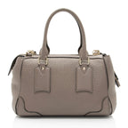 Burberry Leather Gladstone Small Satchel (SHF-BAXlgo)