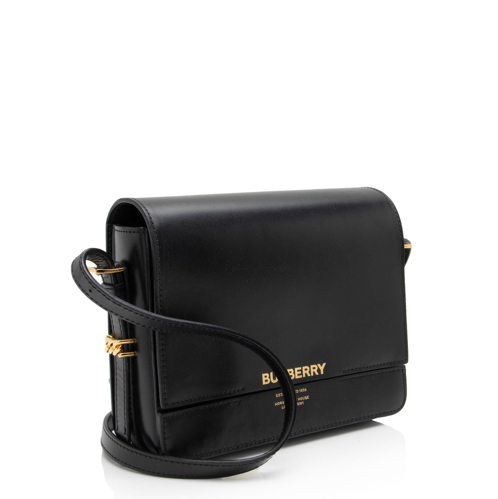 Burberry Leather Grace Small Flap Bag - FINAL SALE (SHF-d9ySrl)