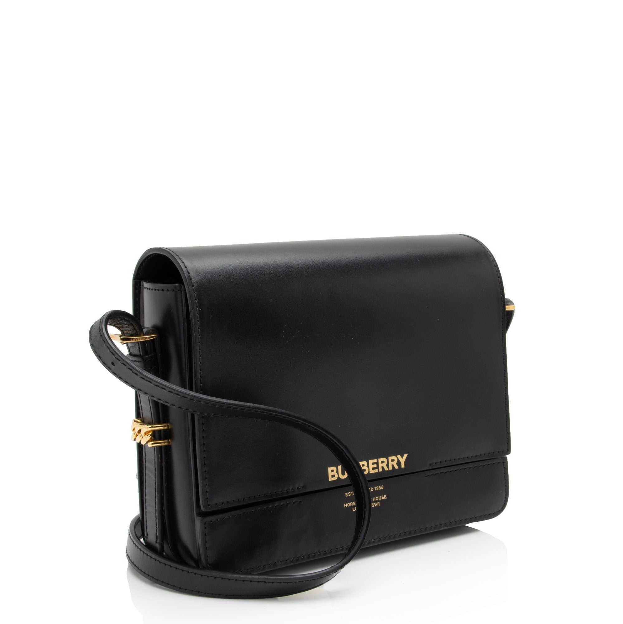 Burberry Leather Grace Small Flap Bag - FINAL SALE (SHF-d9ySrl)