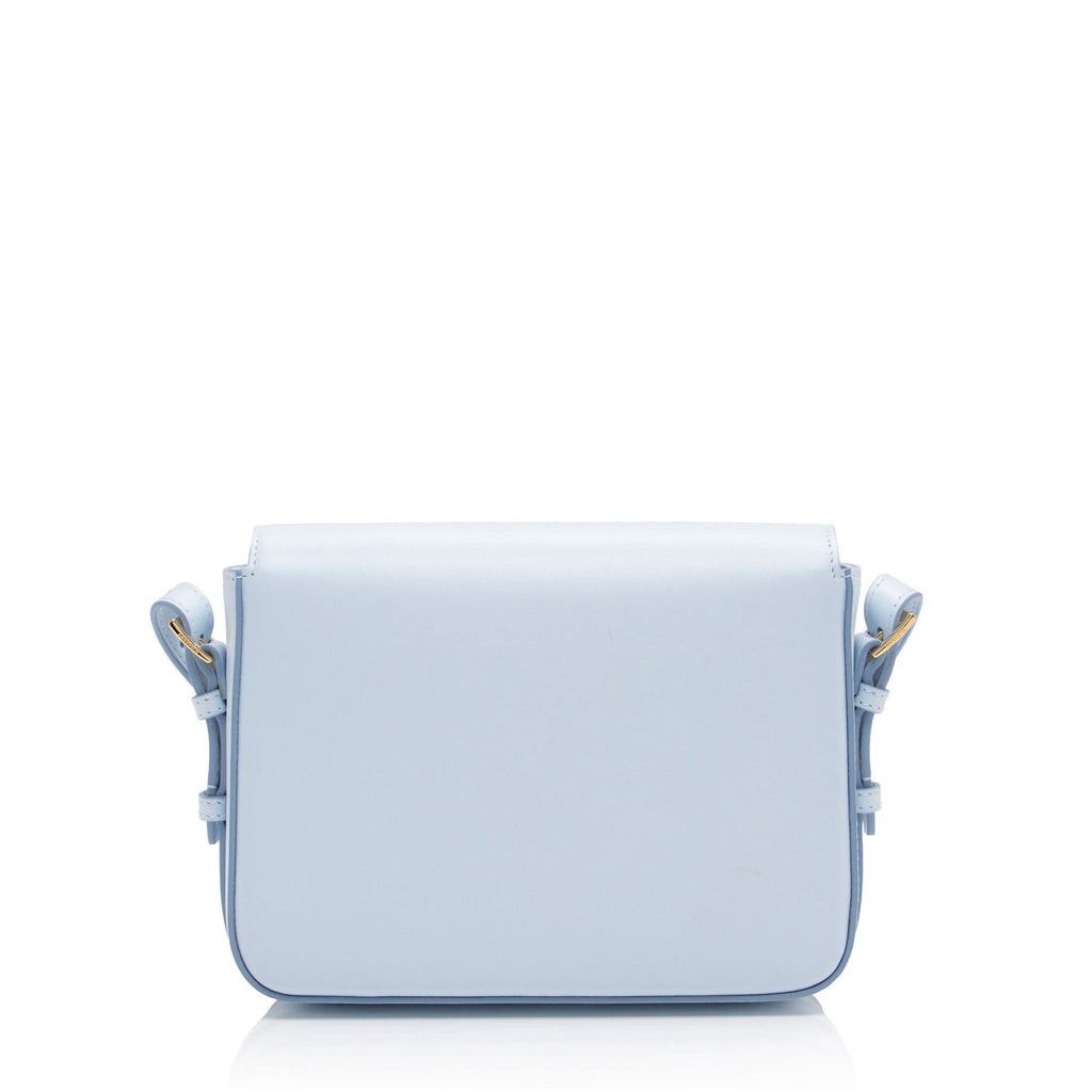 Burberry Leather Grace Small Flap Bag (SHF-pLbZdm)