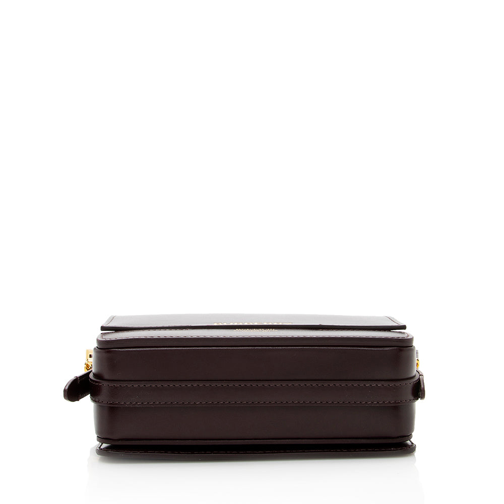 Burberry Leather Grace Small Flap Shoulder Bag (SHF-18300)
