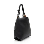Burberry Leather Grommet Hobo (SHF-8VZhQp)