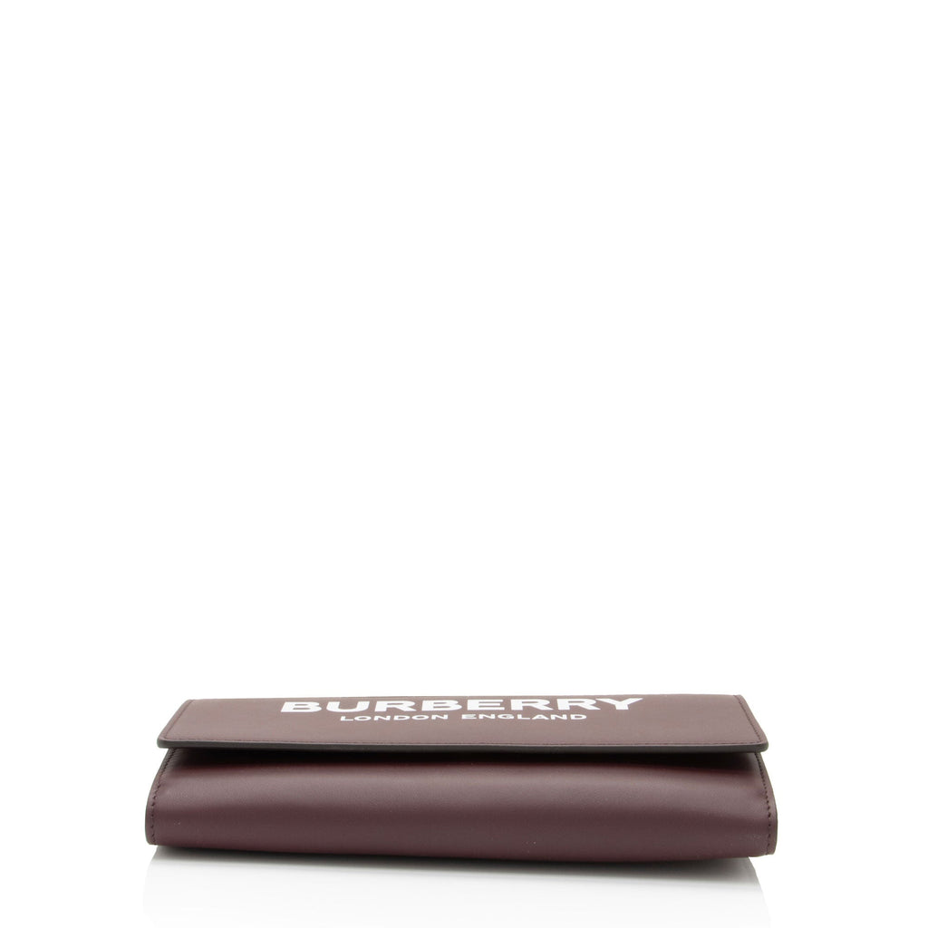 Burberry Leather Hazelmere Wallet On Strap (SHF-A5ZxMt)