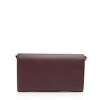 Burberry Leather Hazelmere Wallet on Strap (SHF-TxOus0)