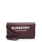 Burberry Leather Hazelmere Wallet on Strap (SHF-TxOus0)
