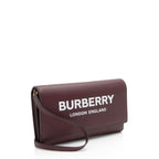 Burberry Leather Hazelmere Wallet on Strap (SHF-TxOus0)