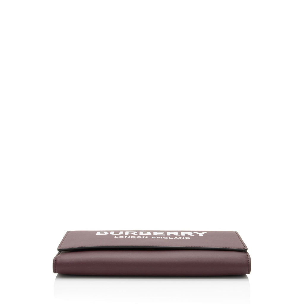 Burberry Leather Hazelmere Wallet on Strap (SHF-VFcGwG)