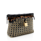 Burberry Leather Leopard Pony Hair Grommet Little Crush Crossbody Bag (SHF-18865)