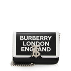 Burberry Leather Logo TB Shoulder Bag (SHF-15424)