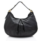 Burberry Leather Malika Large Shoulder Bag (SHF-GSqGvc)
