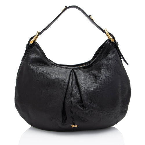 Burberry Leather Malika Large Shoulder Bag (SHF-GSqGvc)