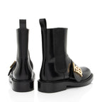Burberry Leather TB Chelsea Boots - Size 7.5 / 37.5 (SHF-HxNSL5)