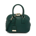 Burberry Leather Orchard Small Satchel (SHF-KRwJfz)