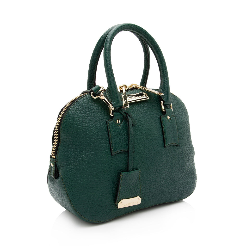 Burberry Leather Orchard Small Satchel (SHF-KRwJfz)