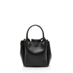 Burberry Leather Peony Drawstring Bucket Bag (SHF-2xjaxp)