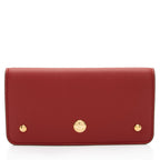 Burberry Leather Rowe Snap Wallet (SHF-5F4m1N)