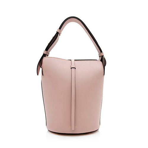 Burberry Leather Small Bucket Bag (SHF-11585)