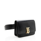 Burberry Leather TB Belt Bag (SHF-19279)
