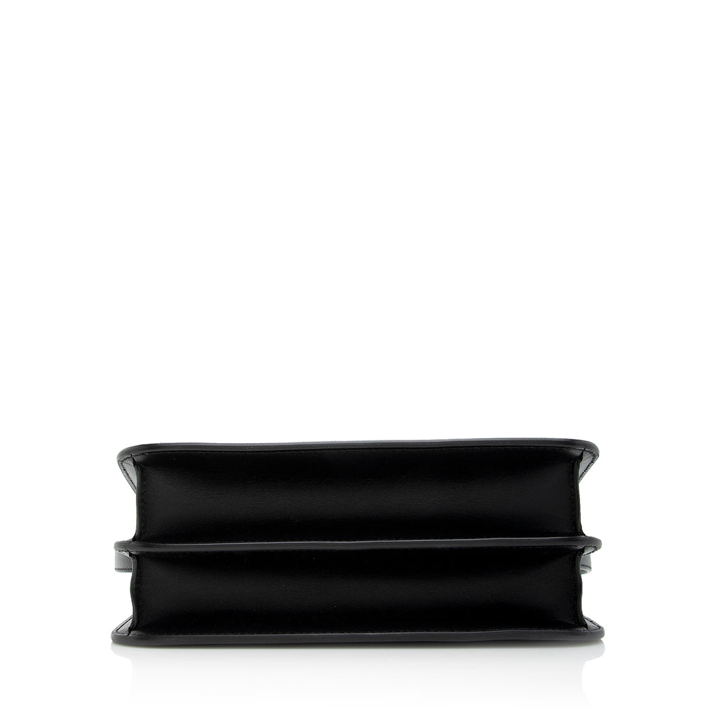 Burberry Leather TB Flap Medium Shoulder Bag (SHF-20779)