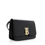 Burberry Leather TB Flap Medium Shoulder Bag (SHF-20779)