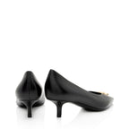 Burberry Leather TB Monogram Pumps - Size 7 / 37 (SHF-xv9Bwb)