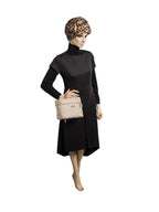 Burberry Logo Nova Check Canvas Globe Trotter Bag Beige