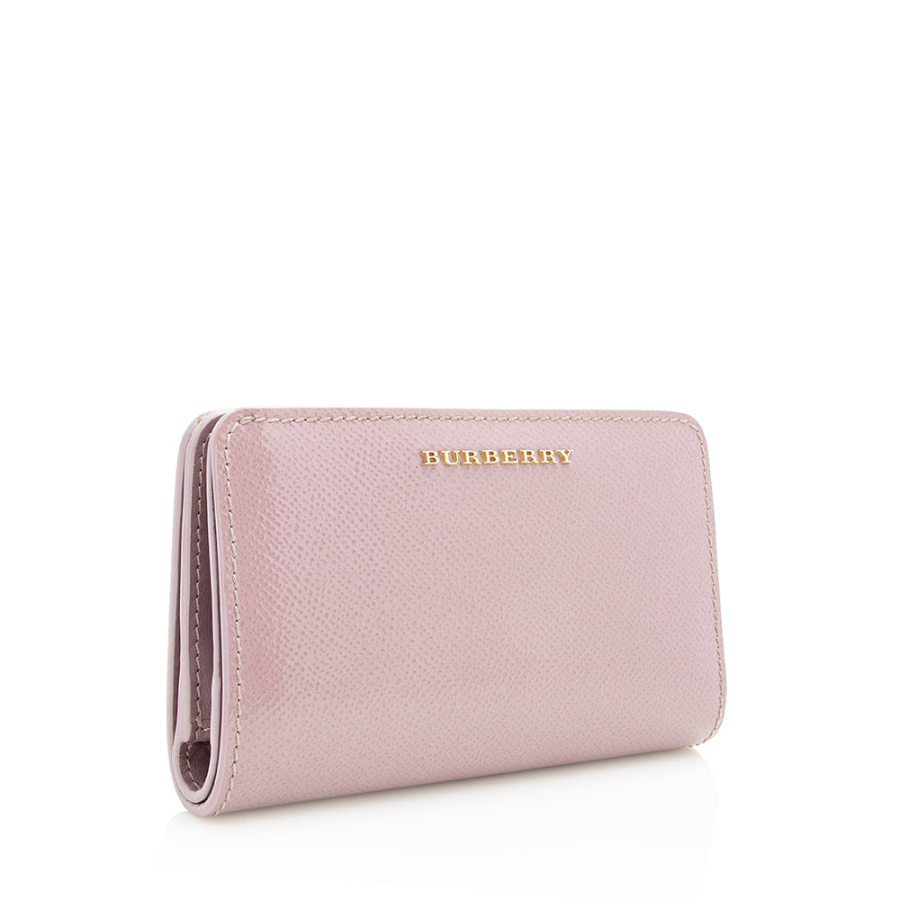 Burberry London Patent Cowley Wallet (SHF-19480)