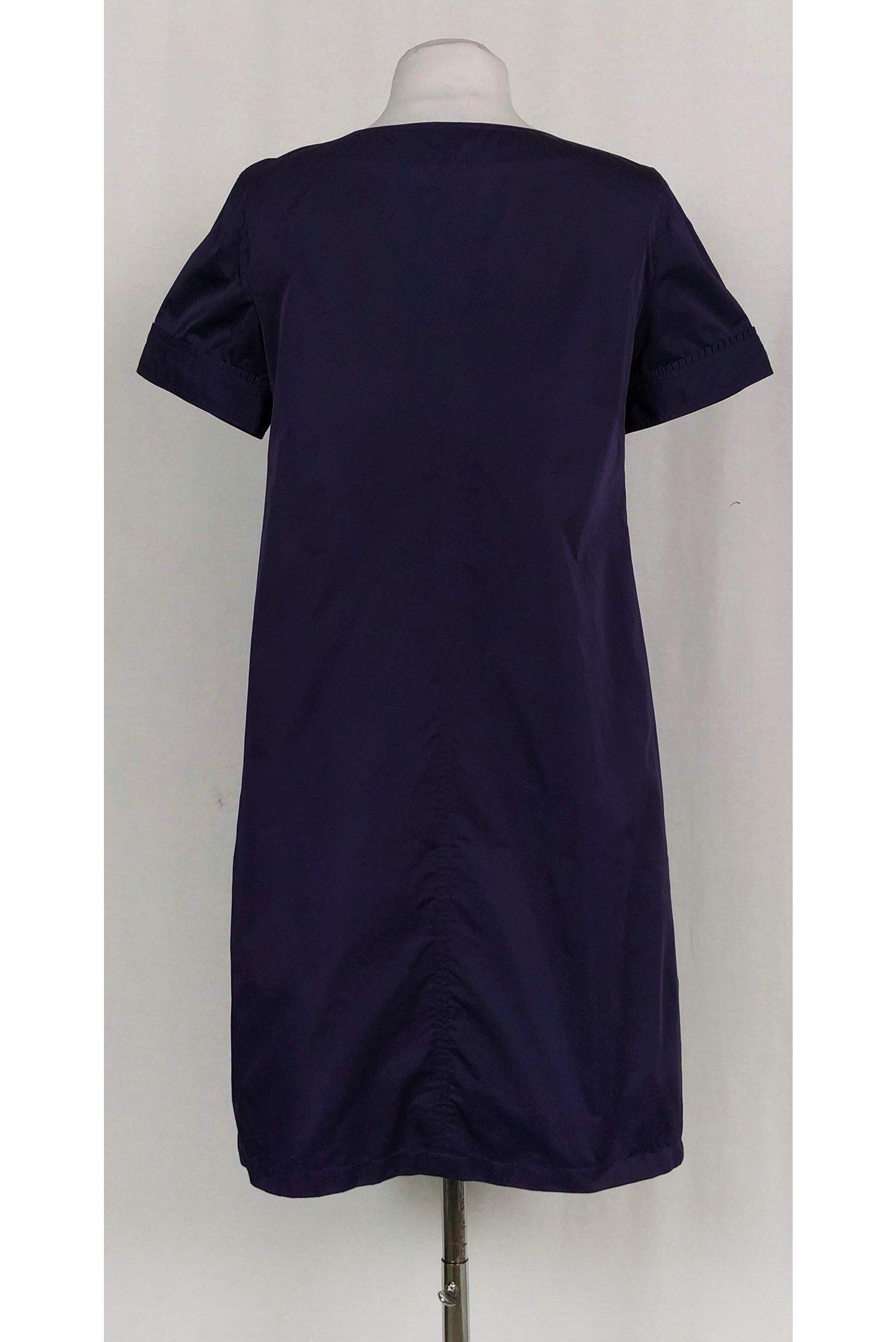 Burberry London - Plum Short Sleeve Shift Dress Sz 6