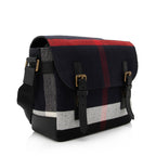 Burberry Mega Check Baildon Messenger Bag (SHF-NwBU5T)
