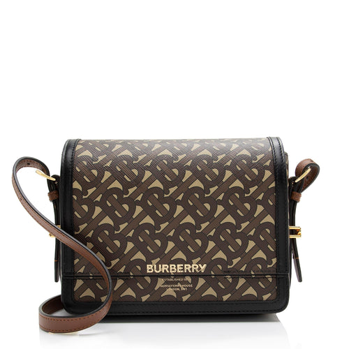 Burberry Monogram TB Bridle Grace Small Flap Shoulder Bag (SHF-kkkstg)