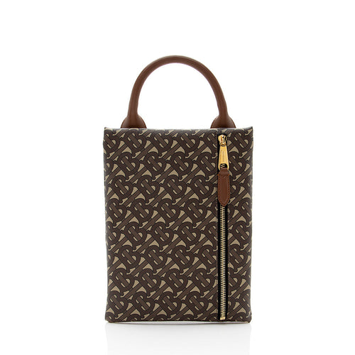 Burberry Monogram TB One Handle Pouch (SHF-18651)