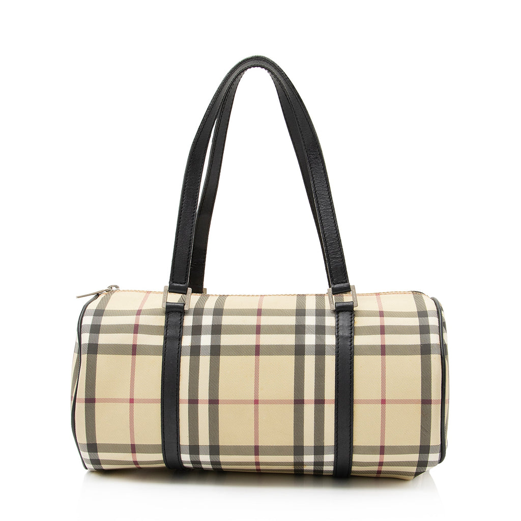 Burberry Nova Check Barrel Bag (SHF-23191)