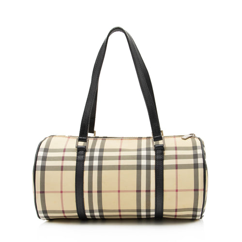 Burberry Nova Check Barrel Bag (SHF-23191)