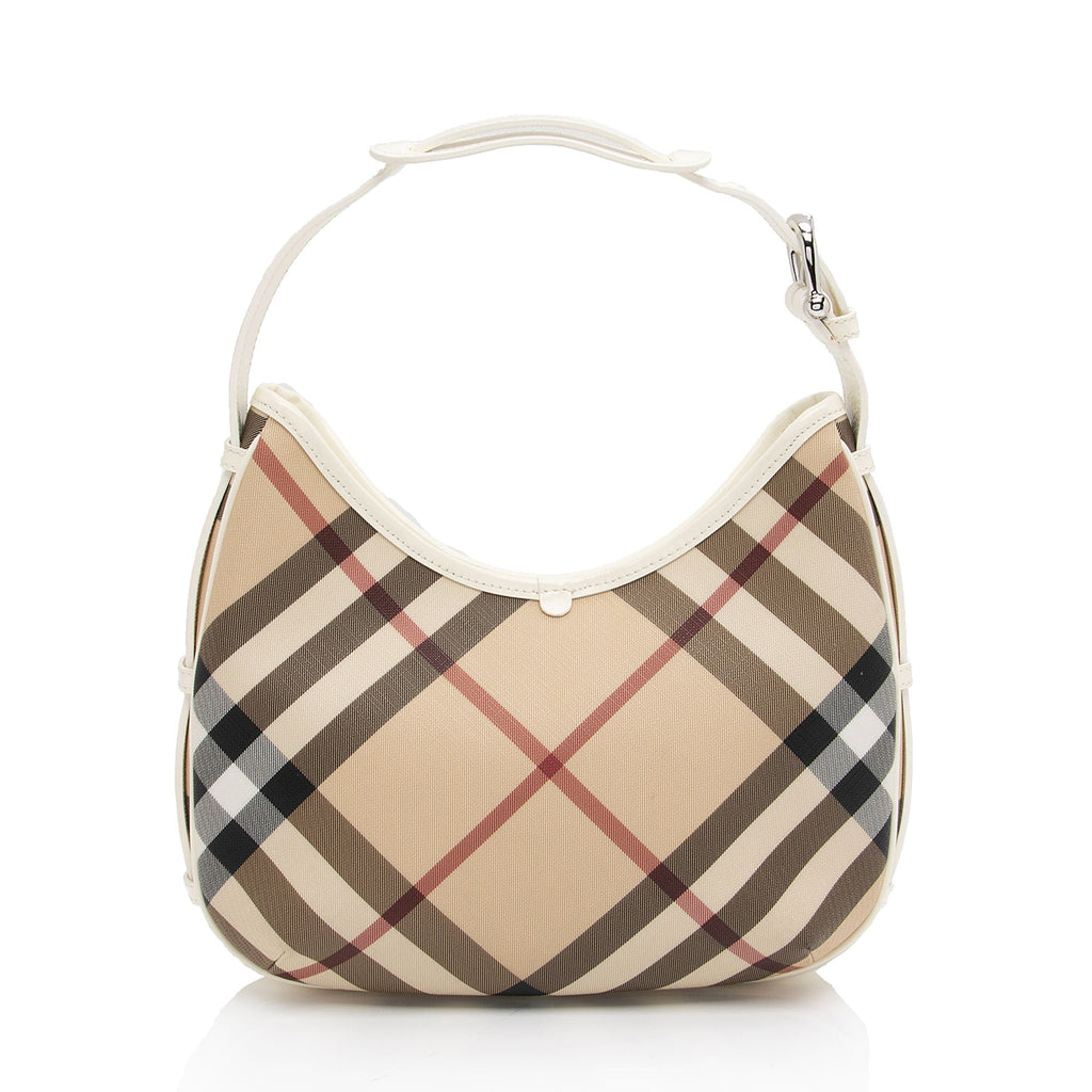 Burberry Nova Check Barton Hobo (SHF-yRrlE1)