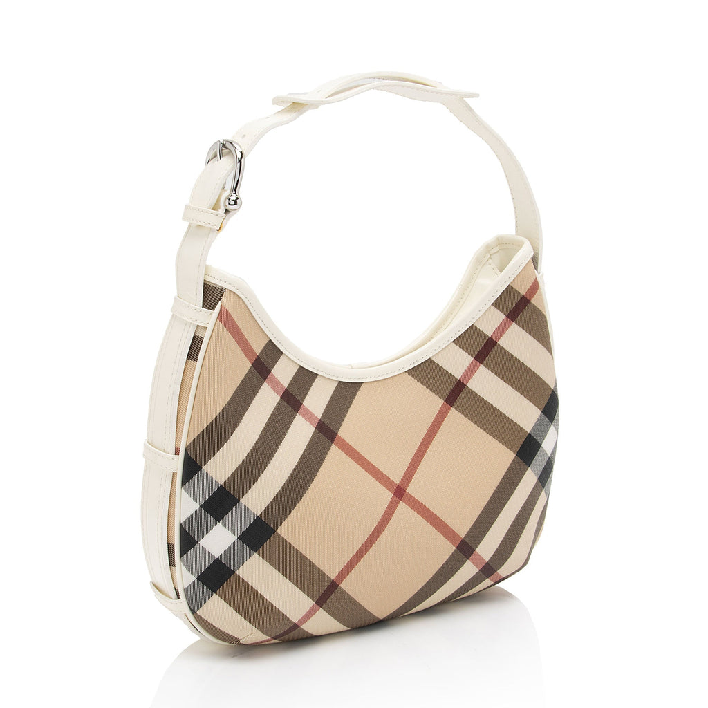 Burberry Nova Check Barton Hobo (SHF-yRrlE1)