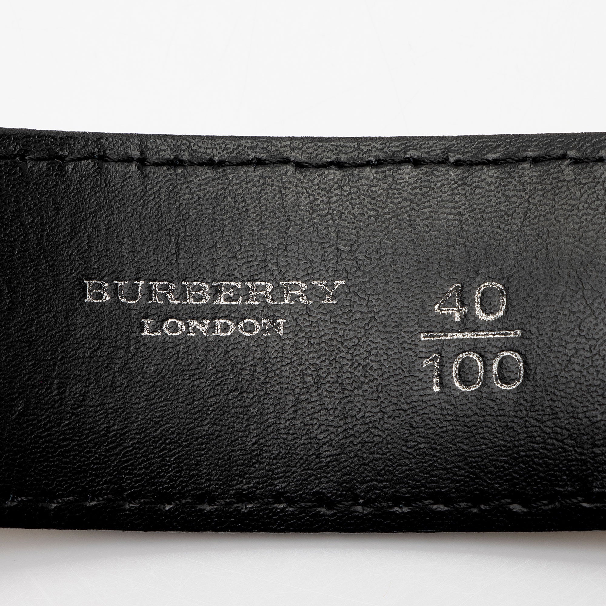 Burberry Nova Check Belt - Size 32 / 80 (SHF-z9VPr3)