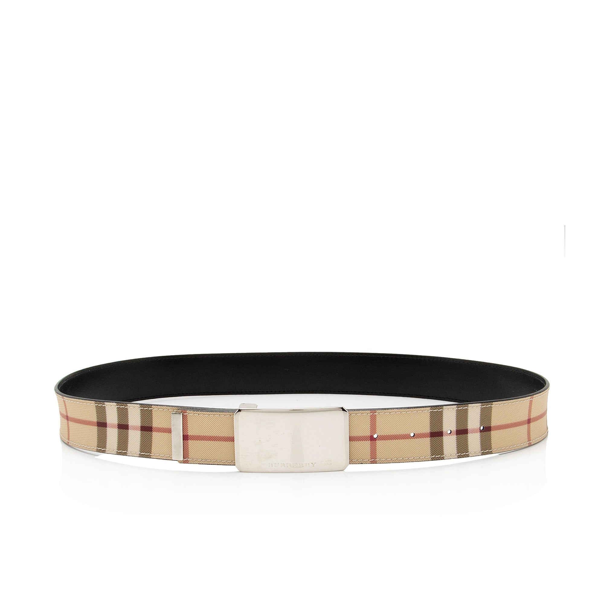 Burberry Nova Check Belt - Size 32 / 80 (SHF-z9VPr3)