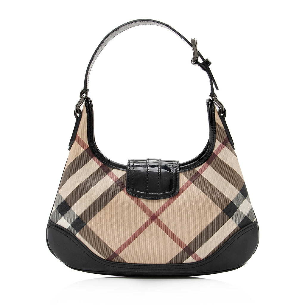 Burberry Nova Check Brooke Mini Hobo (SHF-23249)