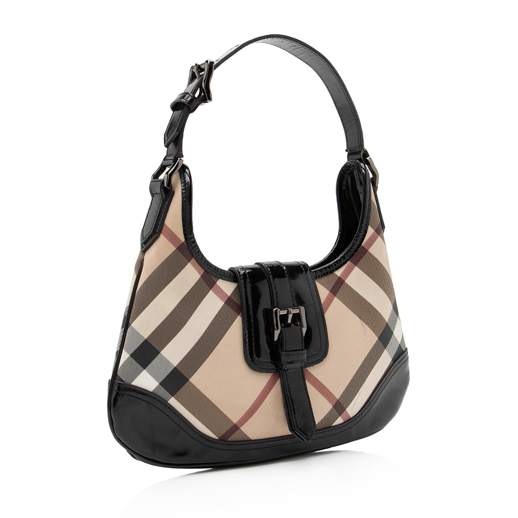 Burberry Nova Check Brooke Mini Hobo (SHF-23249)