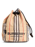 Burberry Nova Check Bucket Bag Brown