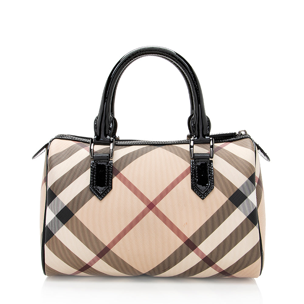 Burberry Nova Check Chester Boston Bag (SHF-19978)