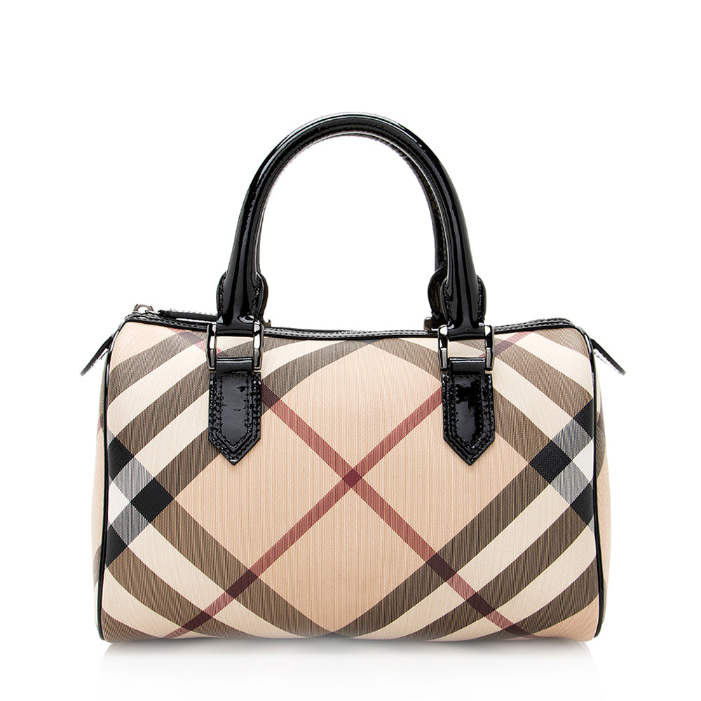 Burberry Nova Check Chester Boston Bag (SHF-19978)