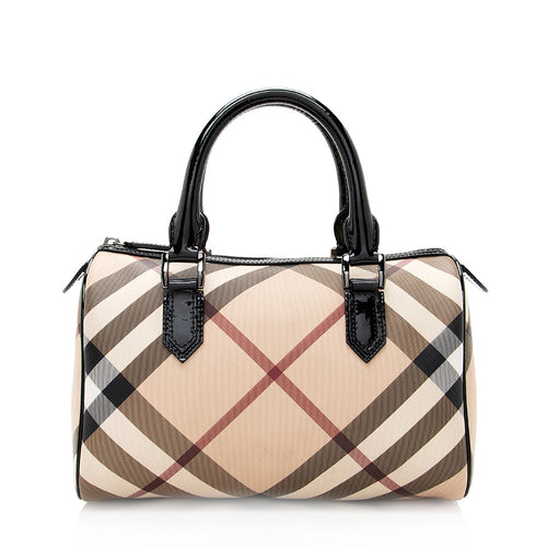 Burberry Nova Check Chester Boston Bag (SHF-19978)