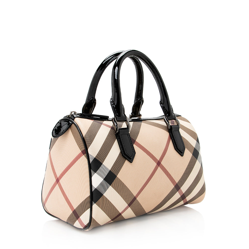 Burberry Nova Check Chester Boston Bag (SHF-19978)