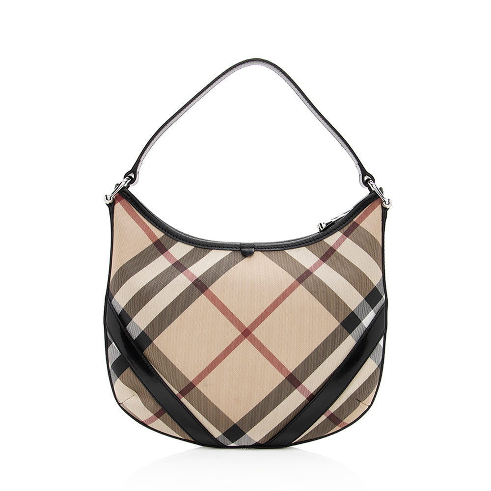 Burberry Nova Check Larkin Hobo (SHF-19068)